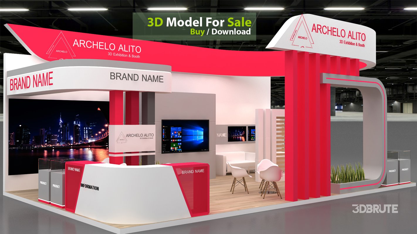 3d booth stand Image 4