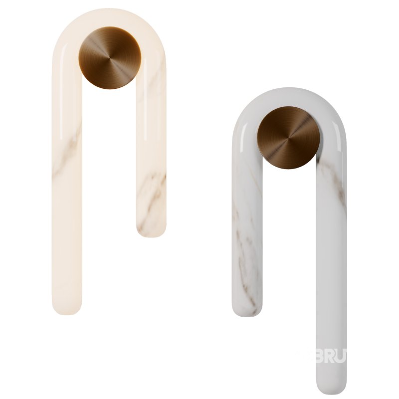 : Marble wall lamp Image 2