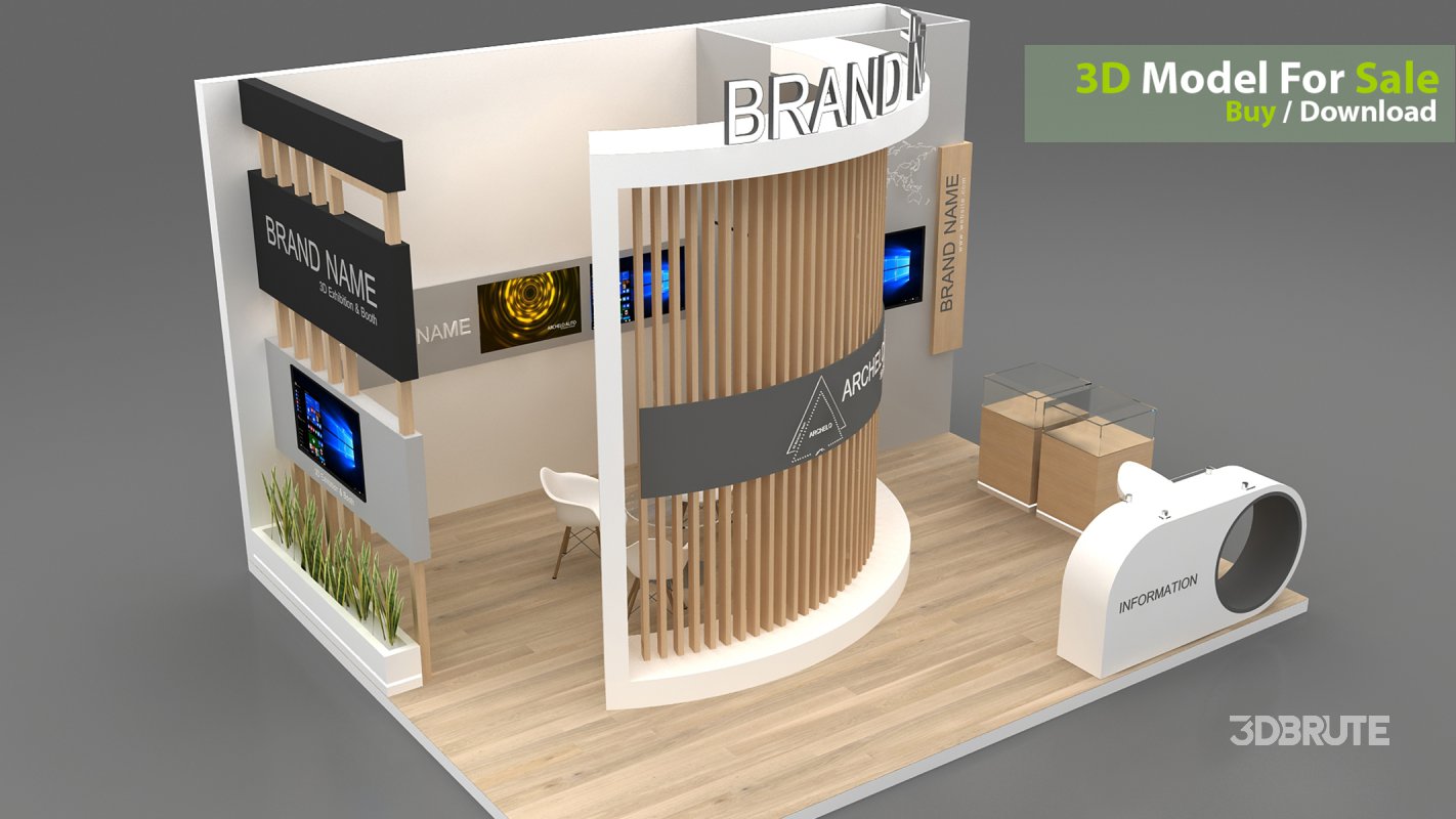 3d booth exhibition Image 2