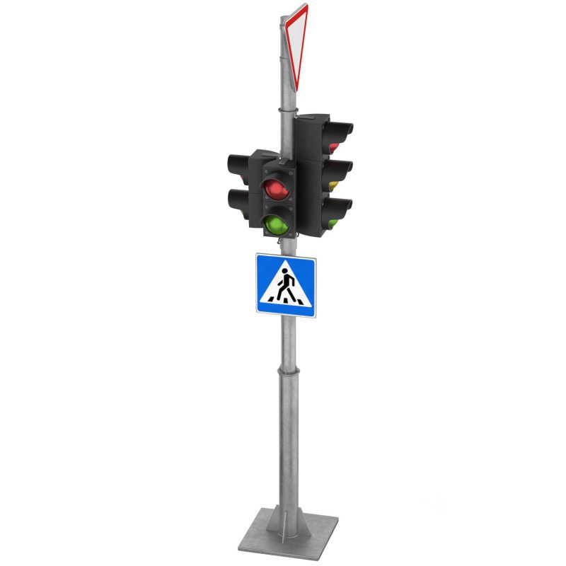 Traffic lights and road signs 1 Image 3