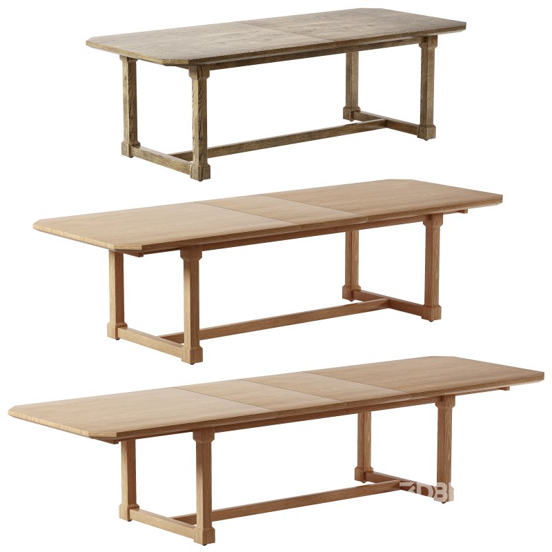 Marcello and Louise Accent Dining Chair and Cicero Extension Dining Table-Fourhands Image 2