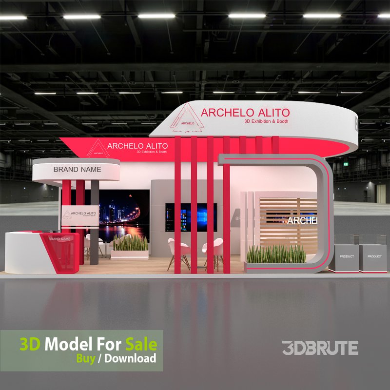 3d booth stand Image 9