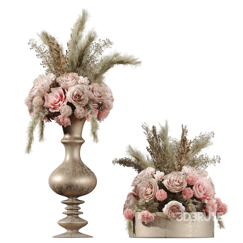 Bouquet of flowers set 011 Image 1