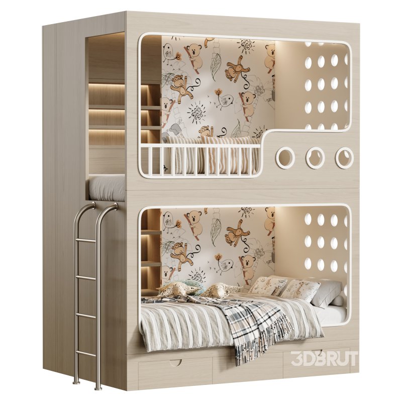 Bunk-bed-for-kids-001 Image 1