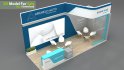 3d booth stand - Thumbnail 3