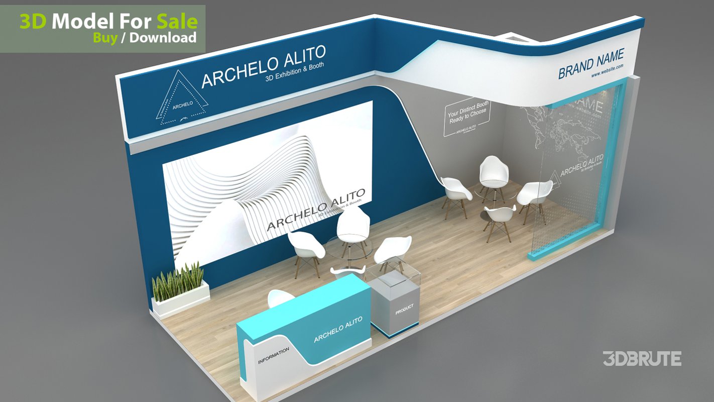 3d booth stand Image 3