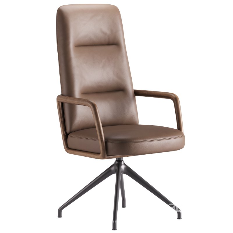 Cuna High Back Office Chair by Porada Image 4