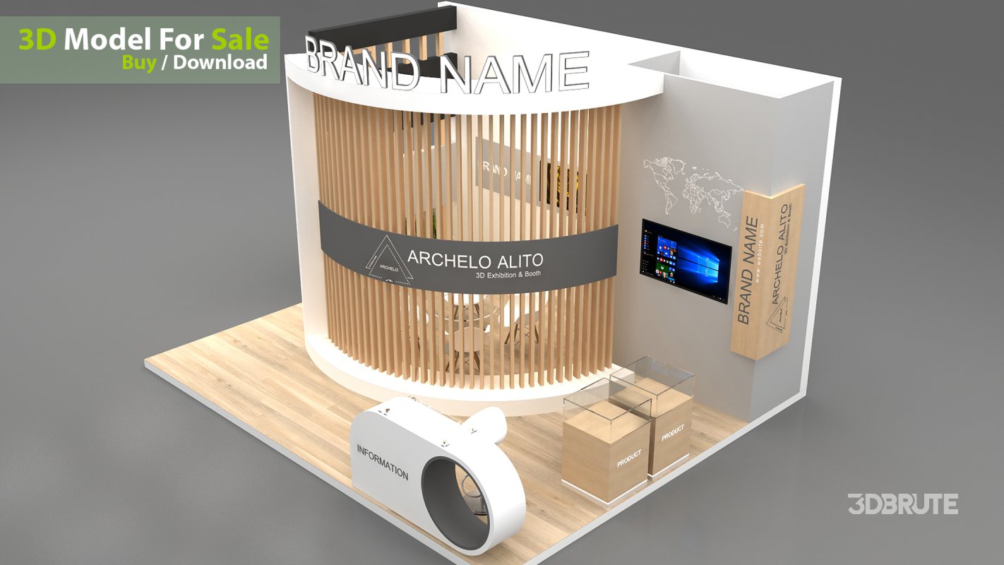 3d booth exhibition Image 1