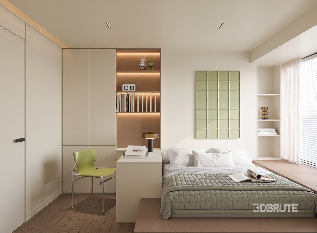 Modern bedroom Image 1