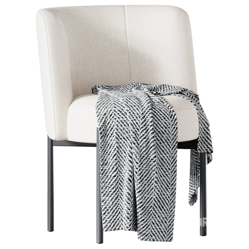 Curved Dining Chair Image 2