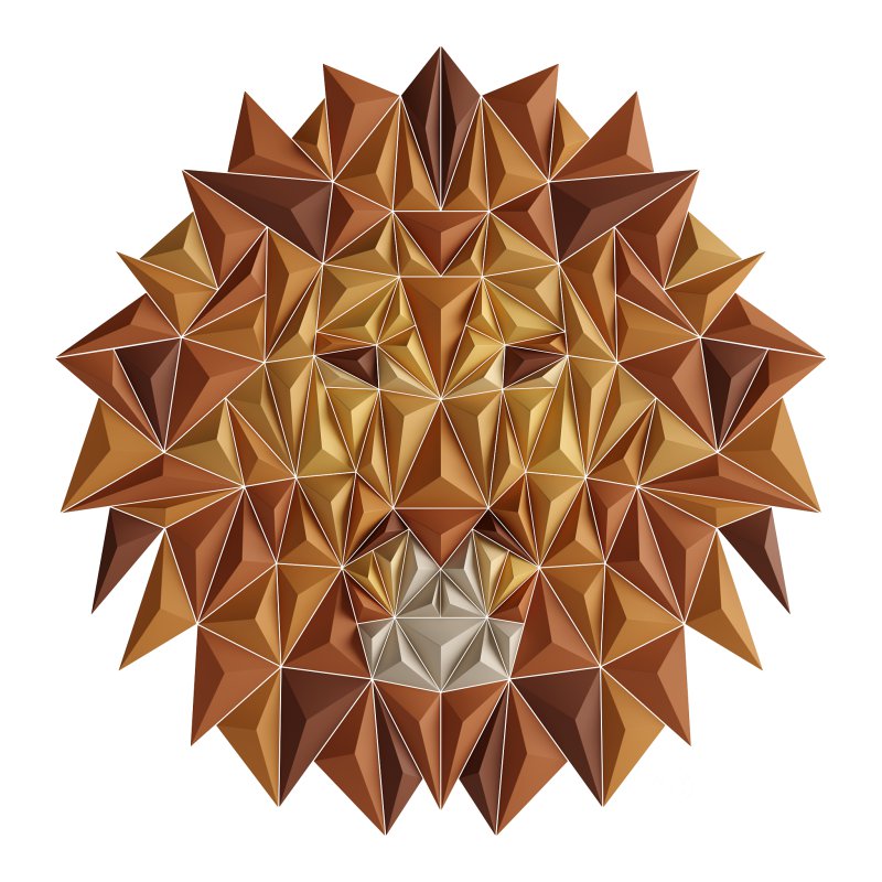 Paper art work 15 PBR Image 1