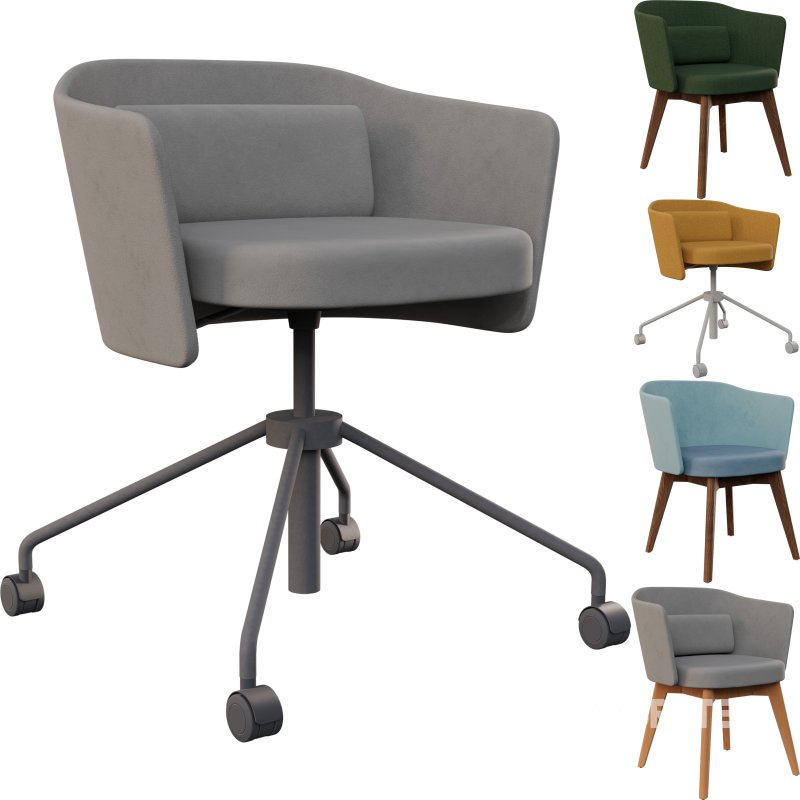 Kokuyo Coode Office Chair Collection 01 Image 3