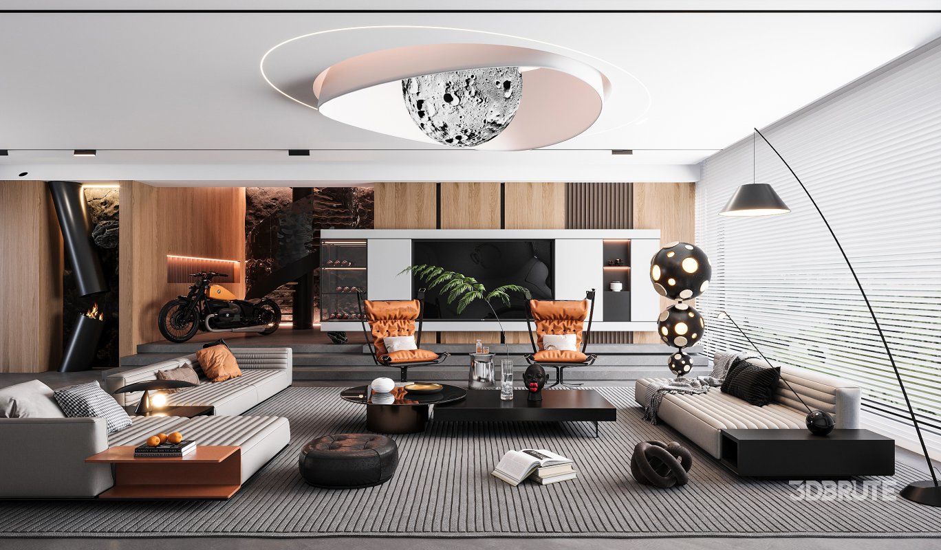 Modern living room Image 1
