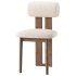 Galen Cream Boucle Dining Chair - Thumbnail 4