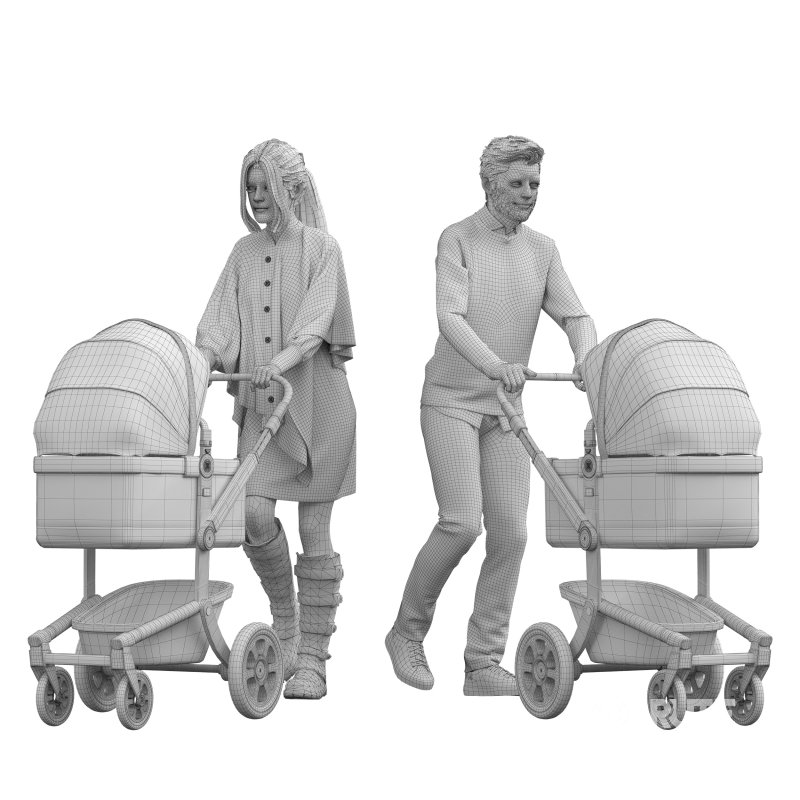 Parents Baby Stroller Image 2