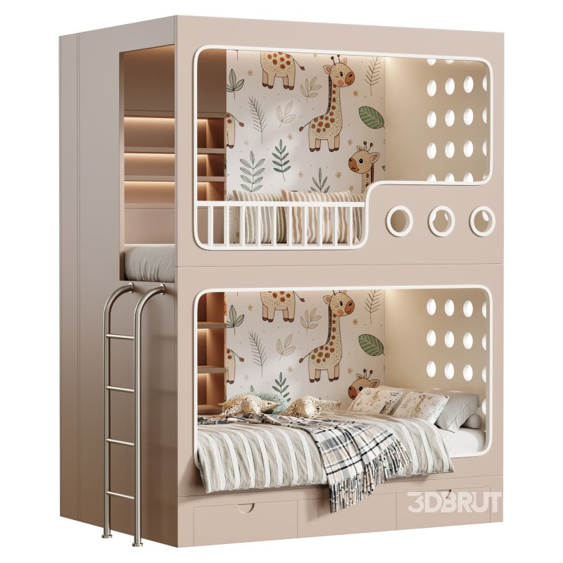 Bunk-bed-for-kids-001 Image 3