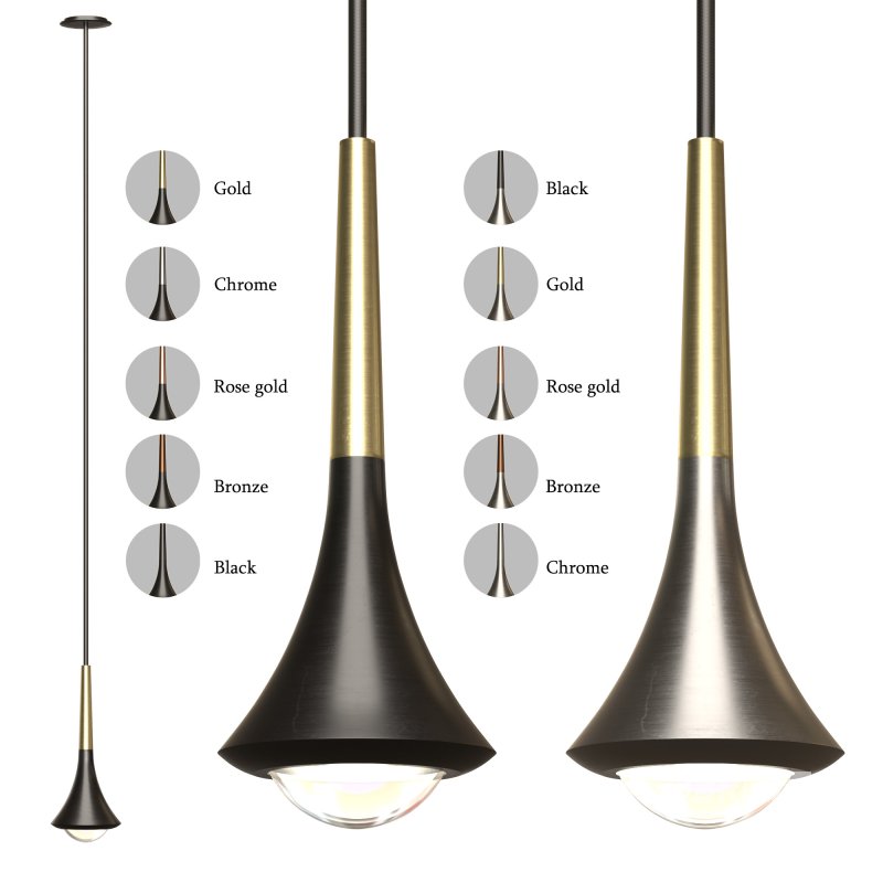 Rain chandelier Image 1