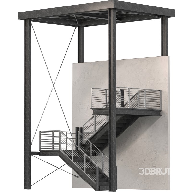 Factory Staircase Image 3