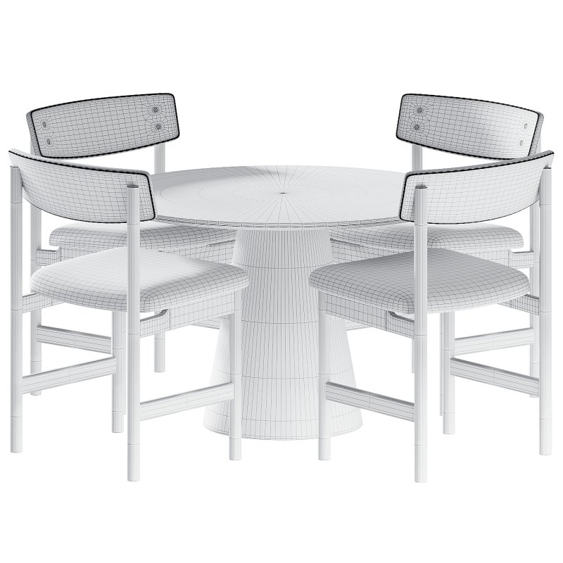 Dining set 015 Image 3