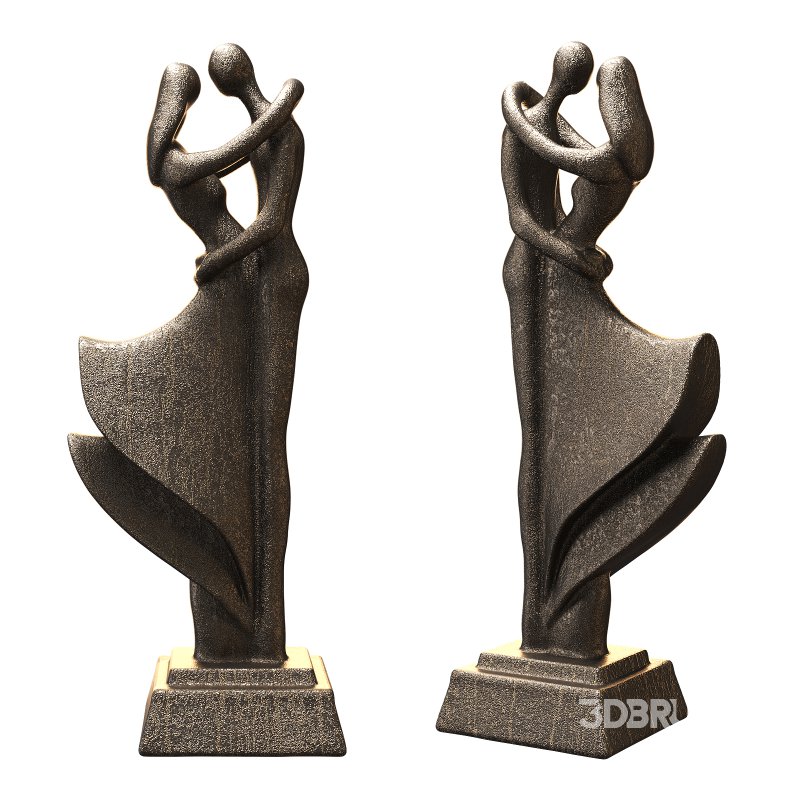 Abstract wedding statue Image 1