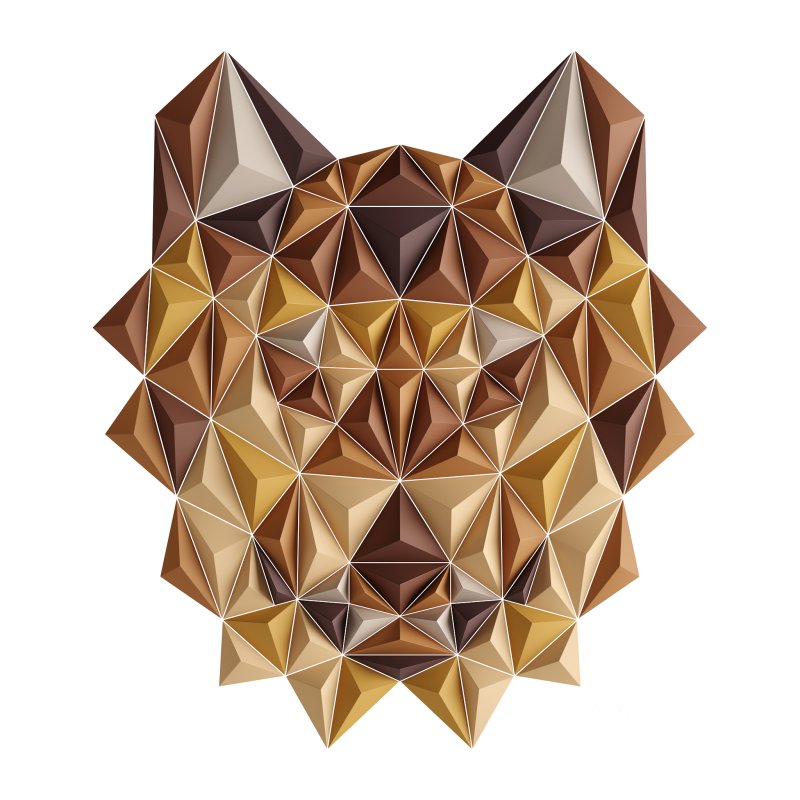 Paper art work 15 PBR Image 3