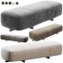 Minotti Yves Bench in 3 different sizes - Thumbnail 1