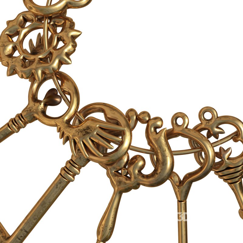 Vintage key ring 04 Image 2