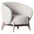 Tilar Velvet Sand Chair - Thumbnail 1