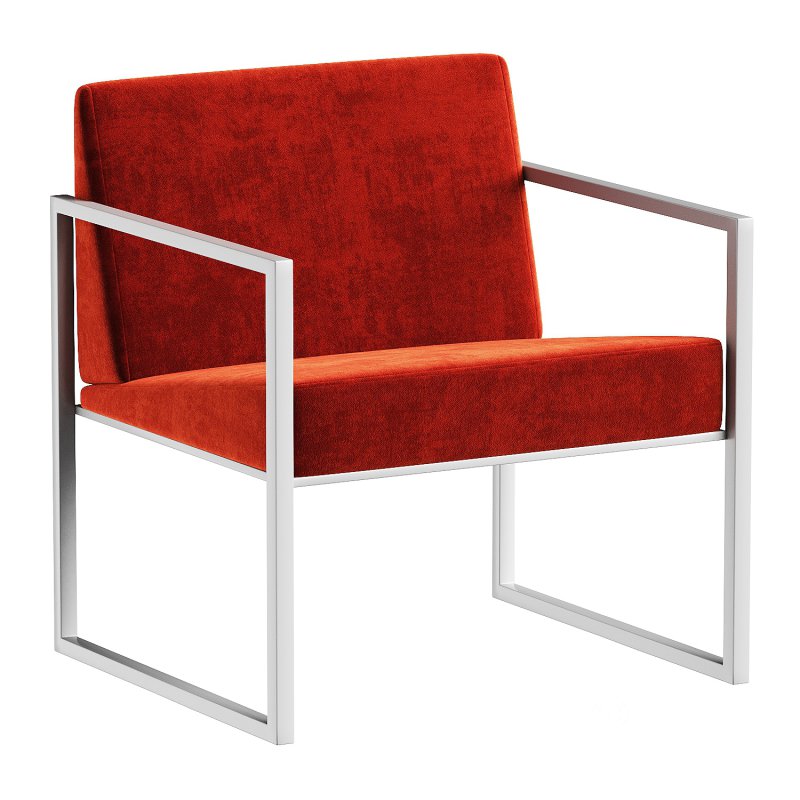 metal armchair Image 2