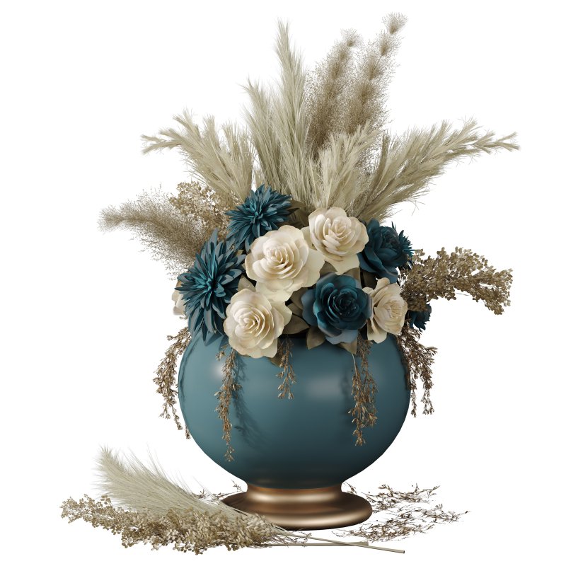 Bouquet of flowers set 09 Image 4