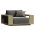 Mallorca Wood Outdoor Lounge Chair - Thumbnail 3