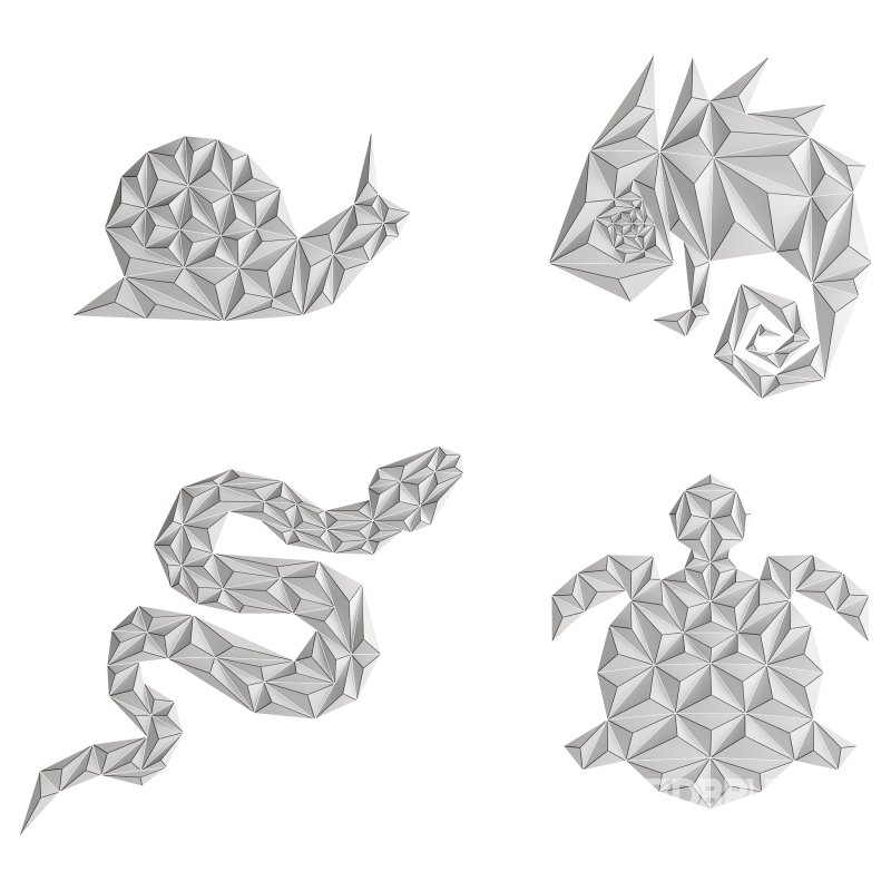 Paper art work 11 PBR Image 6