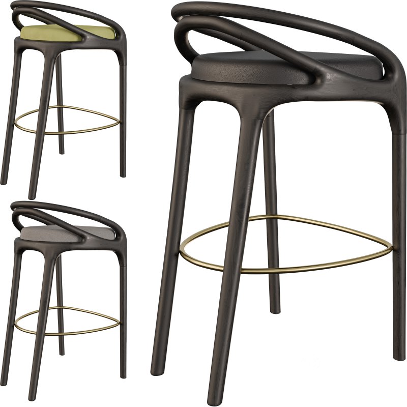 Aleta bar stool Image 4