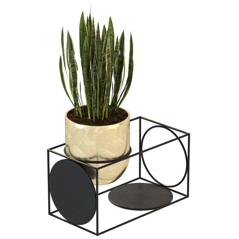 Modern Planters With Geometric Designs 02 Image 2