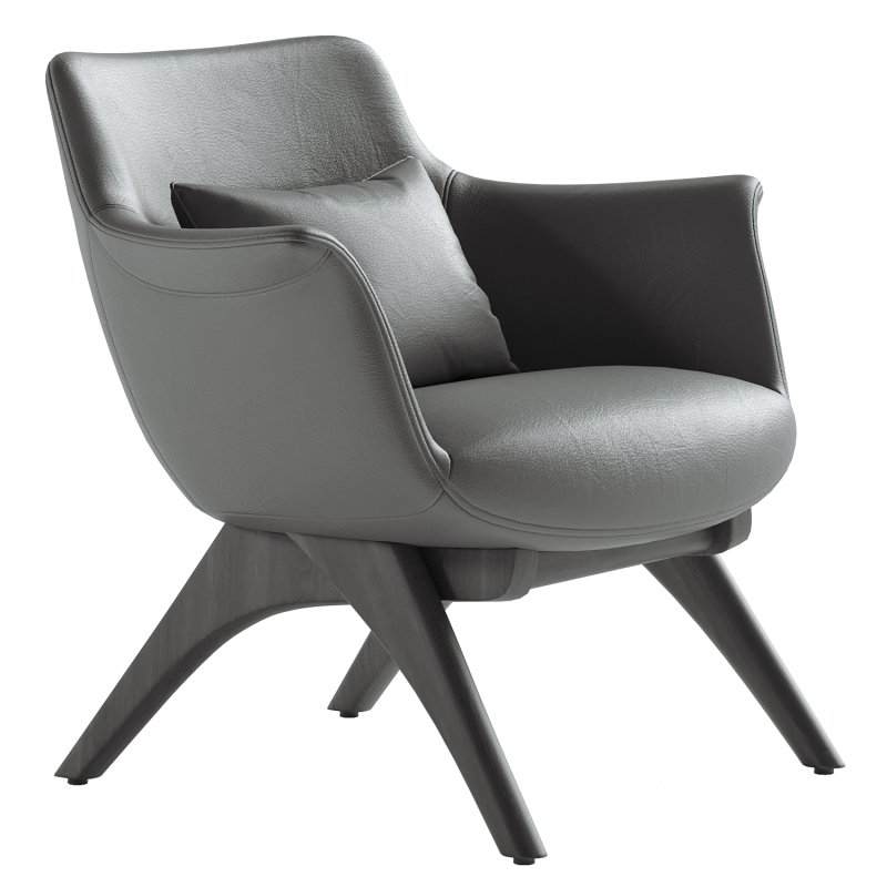 Bottega X Wood Lounge Chair Image 1