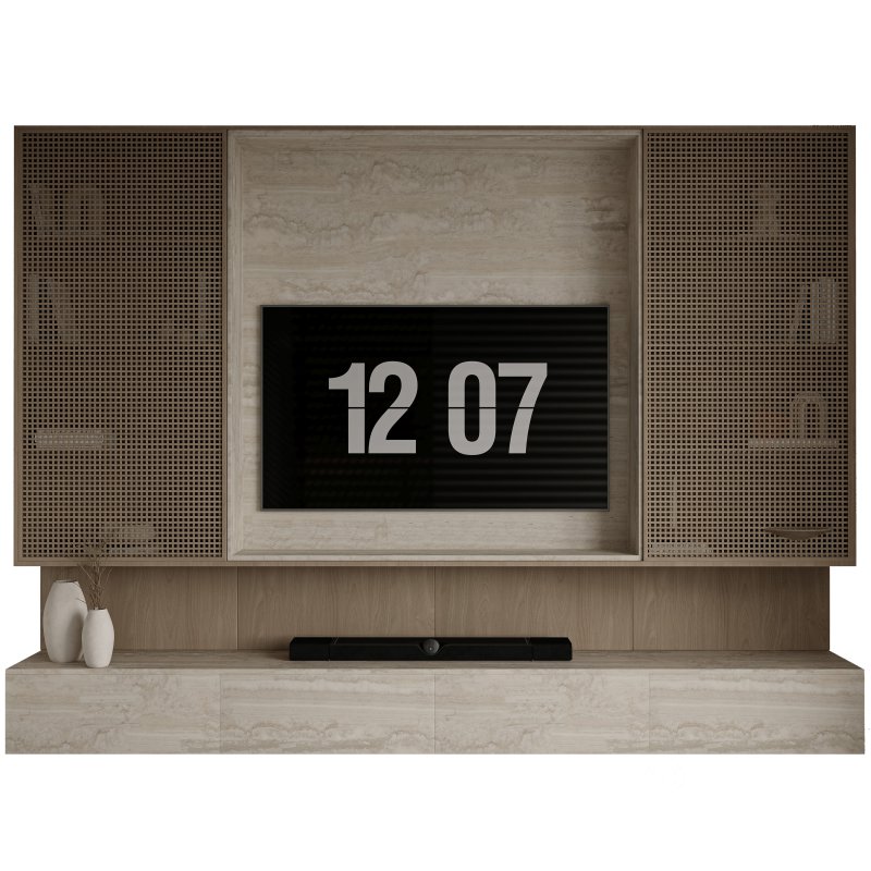 TV Wall-Set 04 Image 4