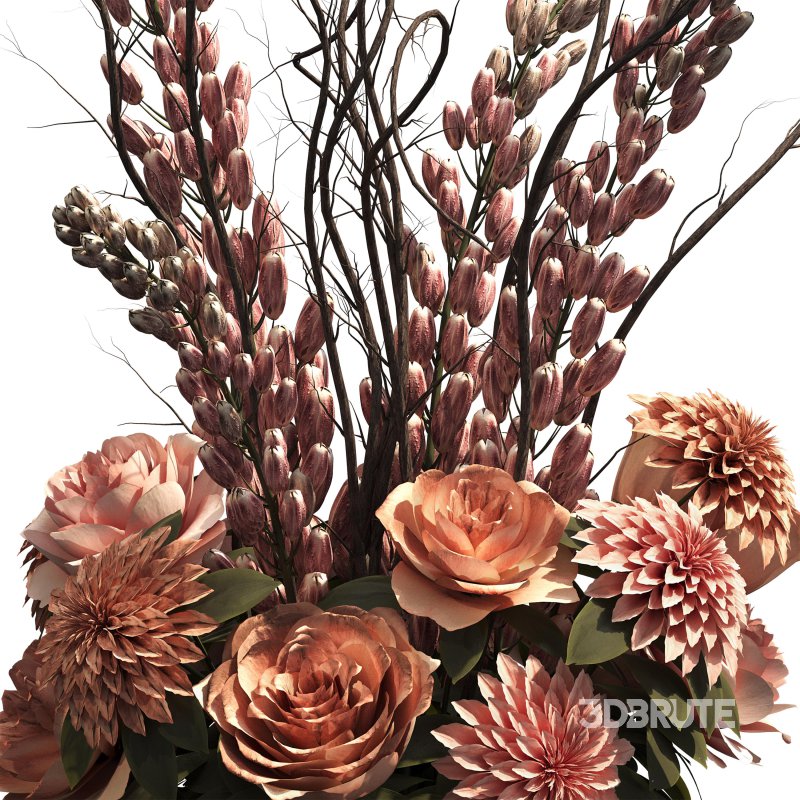 Bouquet of flowers set 002 Image 3