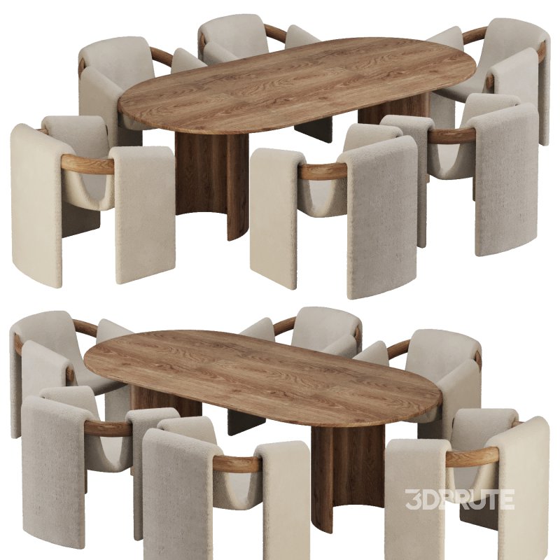 Dinning chair and table310 Image 1