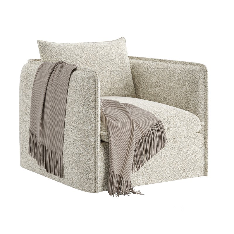 Andre Outdoor Swivel Chair-Fourhands Image 3