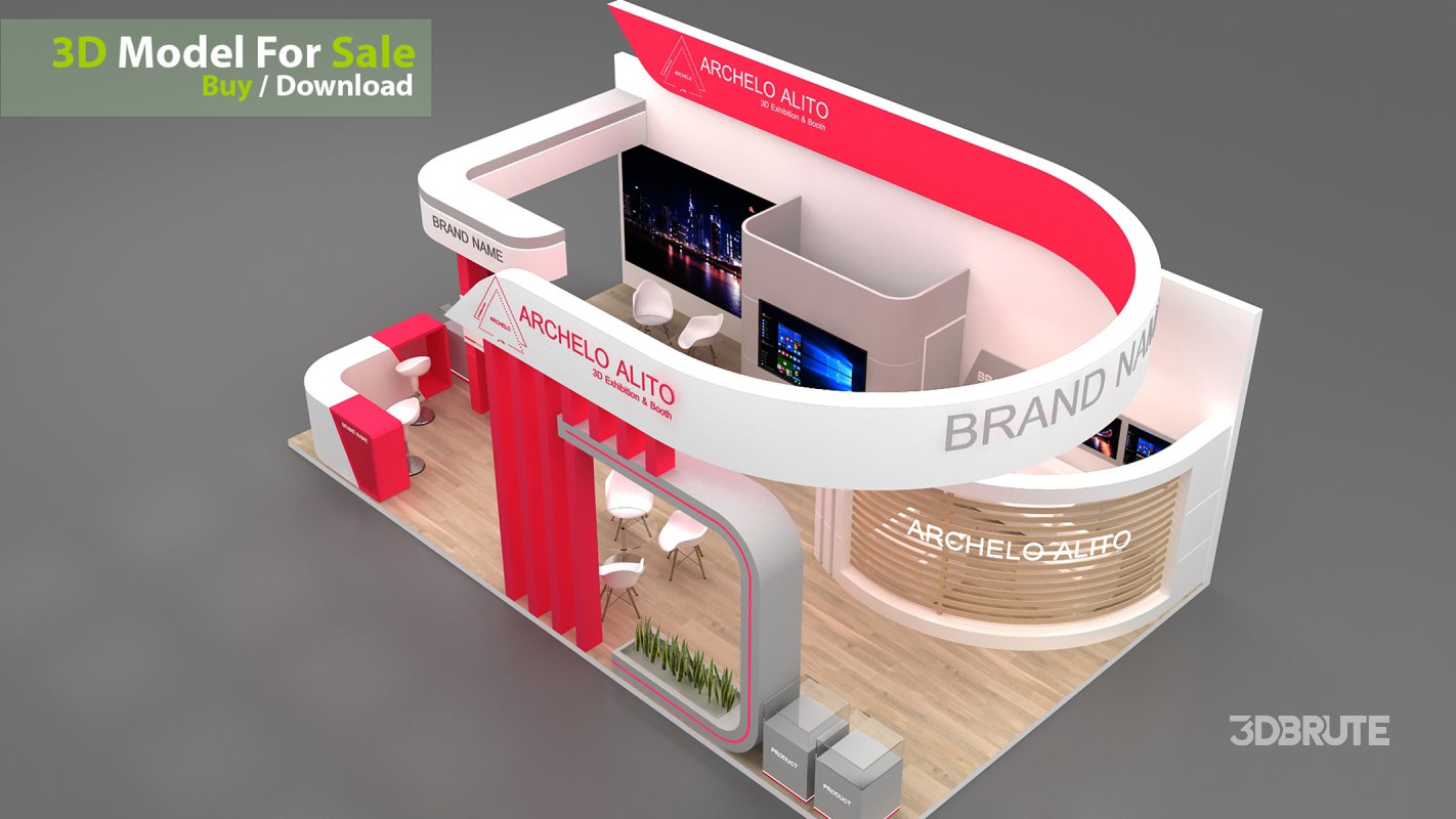 3d booth stand Image 3