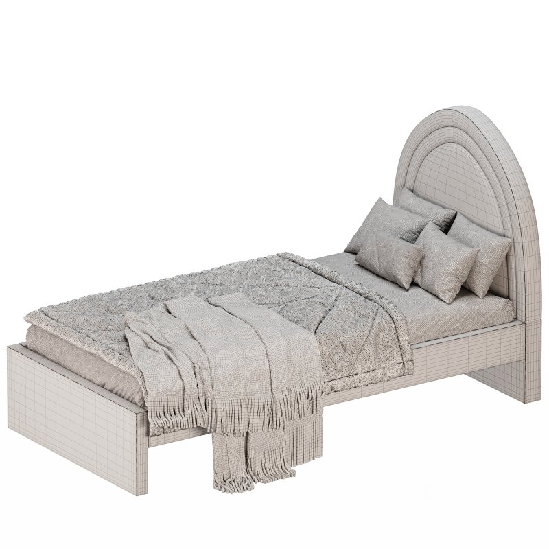Bed Runda 90 Barhat Mint Image 6