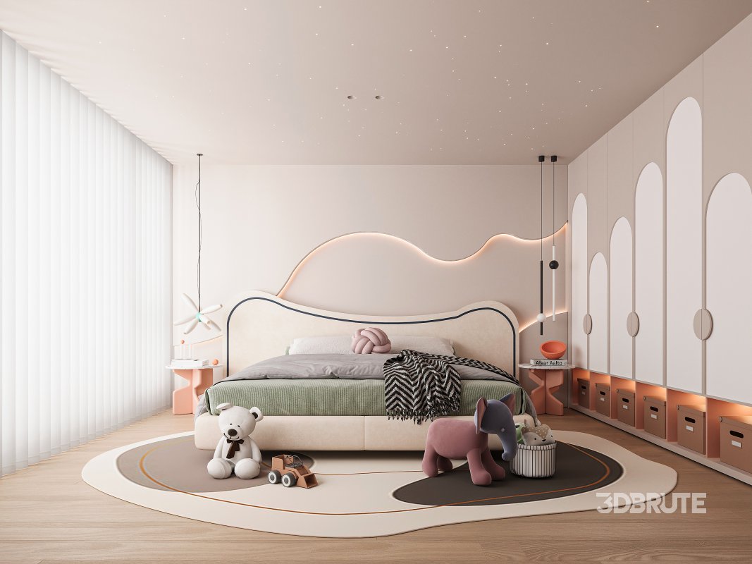 Modern bedroom Image 1