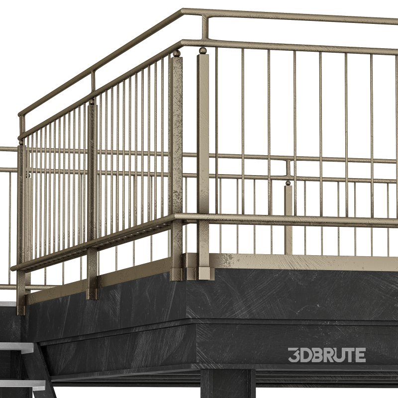 Factory Staircase 02 Image 8