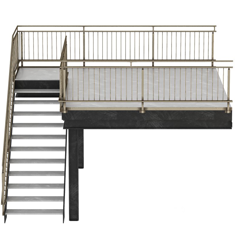 Factory Staircase 02 Image 6