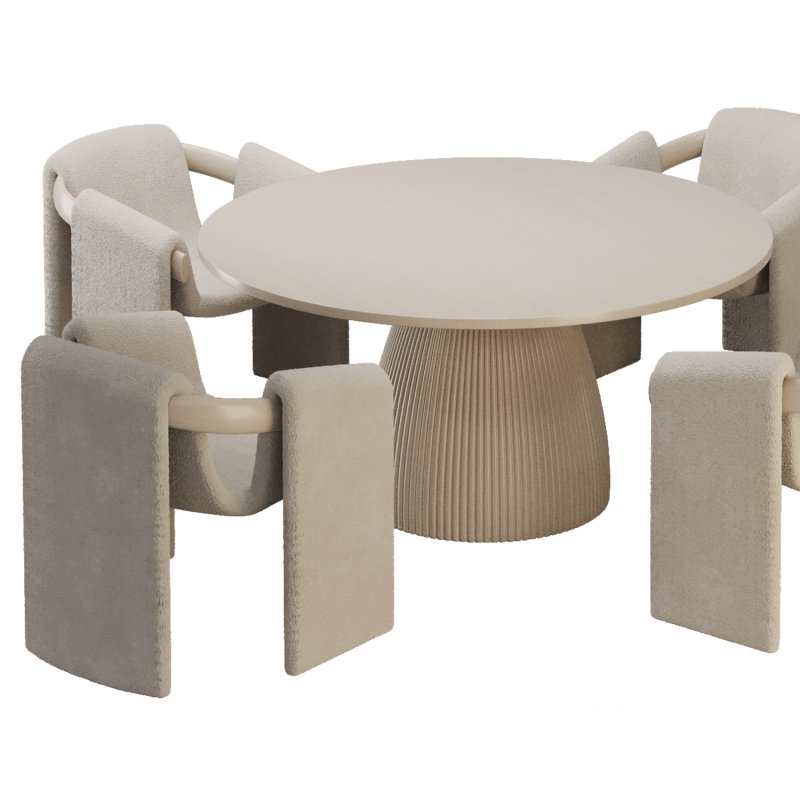 Dinning chair and table311 Image 4