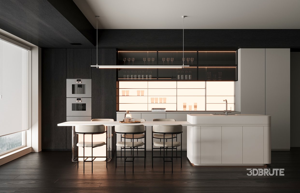 modern dining room Image 1