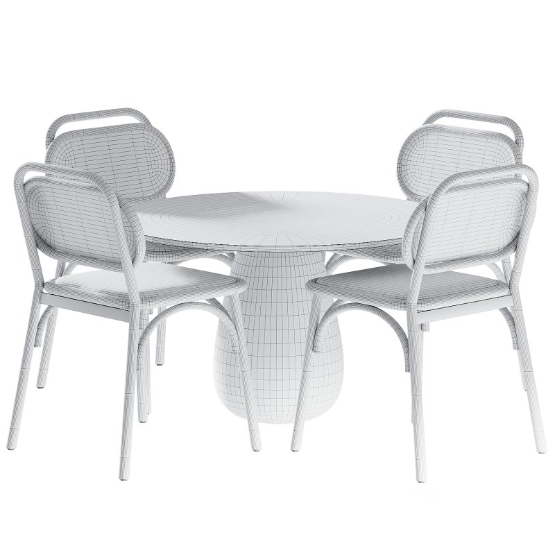 Dining set 013 Image 3