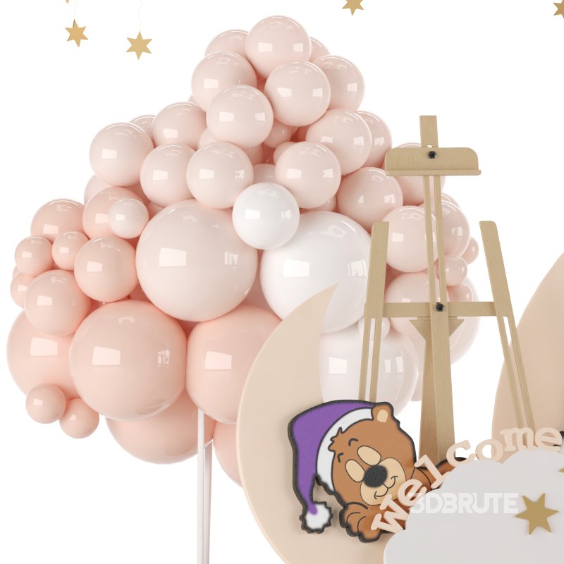 baby newborn room decorative Image 3