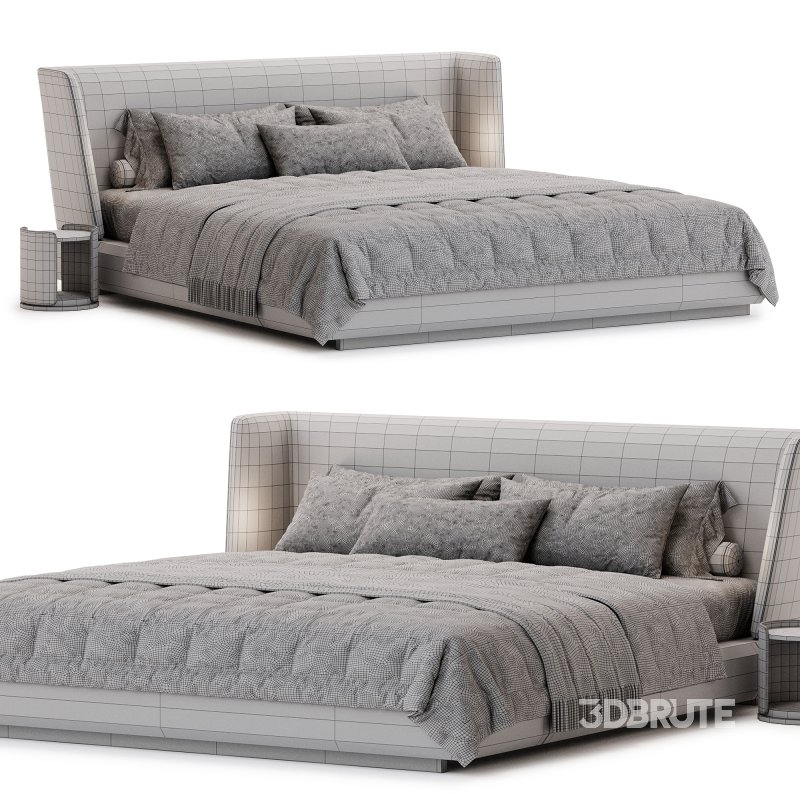 Minotti Creed Bed Image 4