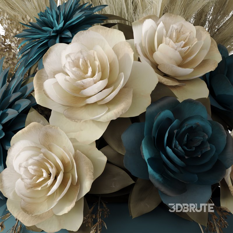 Bouquet of flowers set 09 Image 1